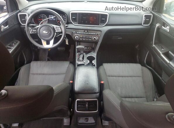KNDPM3AC5M7898945 2021 KIA SPORTAGE Серый Вид панели приборов