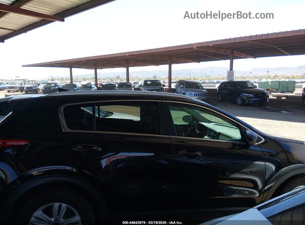 KNDPM3AC6K7509663 2019 KIA SPORTAGE Black Widok wnętrza 360 stopni