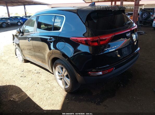 KNDPM3AC6K7509663 2019 KIA SPORTAGE Black Tył lewy