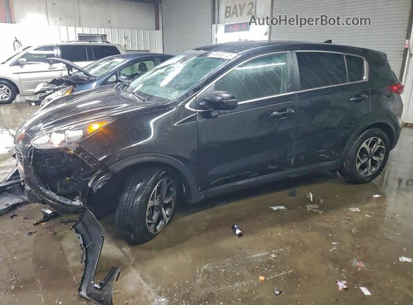 KNDPM3AC6L7799808 2020 KIA SPORTAGE Черный Передняя левая четверть