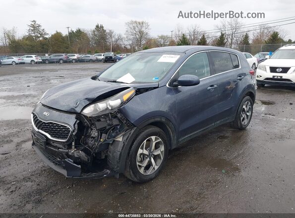 KNDPM3AC6L7828689 2020 KIA SPORTAGE Синий Передняя левая четверть