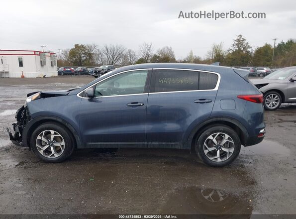 KNDPM3AC6L7828689 2020 KIA SPORTAGE Синий Панорамный вид салона 360°