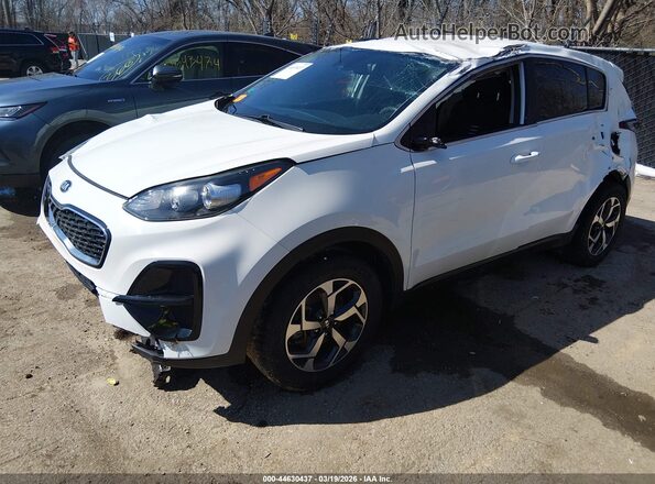 KNDPM3AC7L7765523 2020 KIA SPORTAGE White Vista tres cuartos delantera izquierda