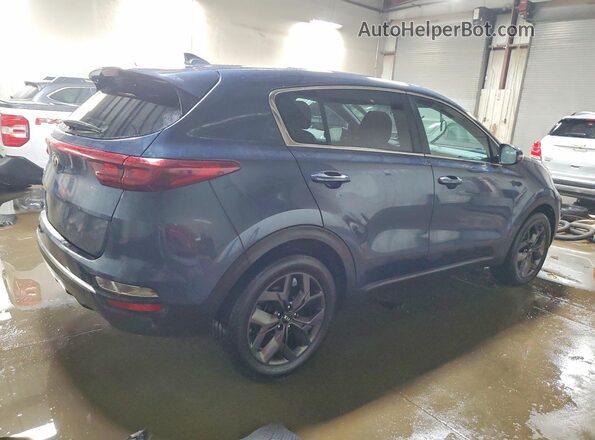 KNDPM3AC7N7007488 2022 KIA SPORTAGE Blue Tył prawy