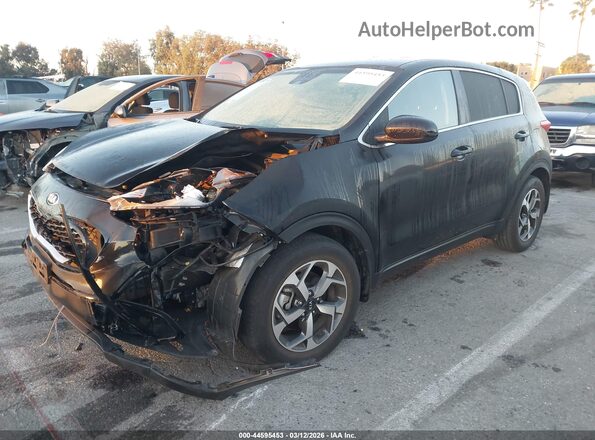 KNDPM3AC7N7975865 2022 KIA SPORTAGE Черный Передняя левая четверть