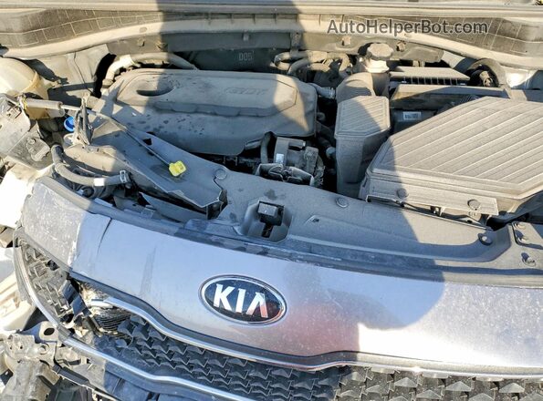KNDPM3AC8K7493319 2019 KIA SPORTAGE Gray ძრავის განყოფილების ხედი