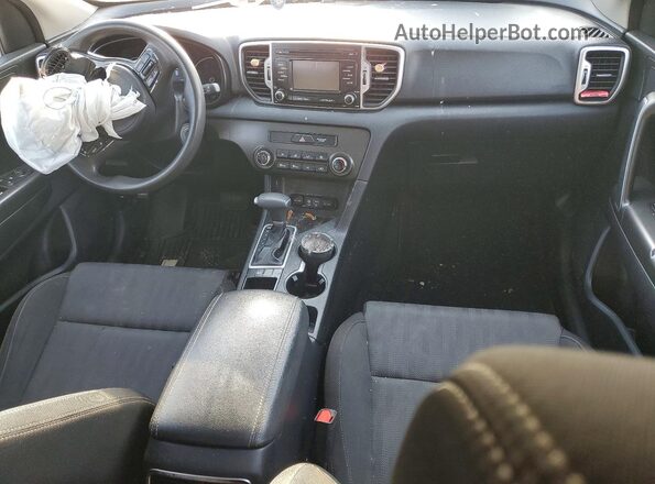 KNDPM3AC8K7493319 2019 KIA SPORTAGE Gray წინა პანელის ხედი