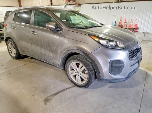 KNDPM3AC8K7547721 2019 KIA SPORTAGE Серый Передняя правая четверть