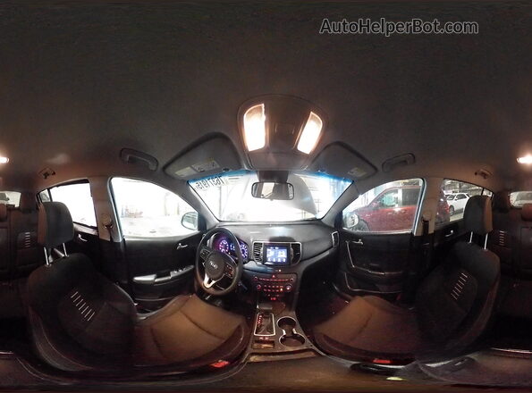 KNDPM3AC8K7547721 2019 KIA SPORTAGE Серый Панорамный вид салона 360°