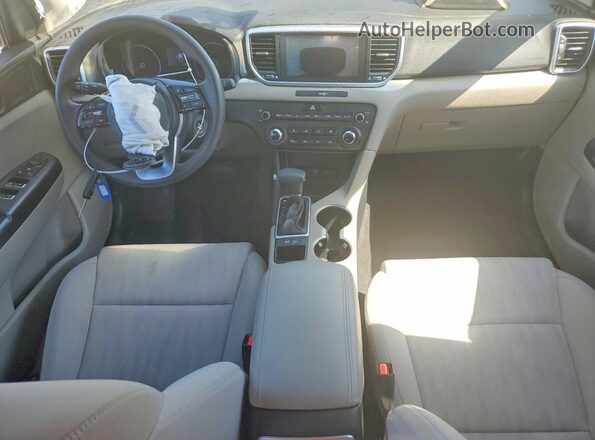 KNDPM3AC8L7834414 2020 KIA SPORTAGE Черный Вид панели приборов