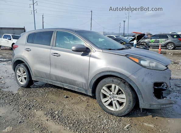 KNDPM3AC9K7511469 2019 KIA SPORTAGE Серый Передняя правая четверть