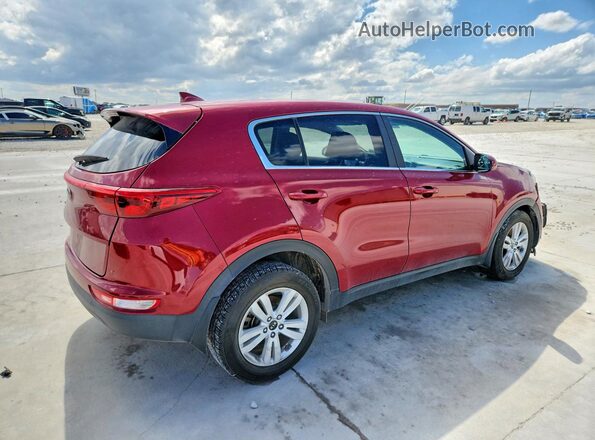 KNDPM3AC9K7623611 2019 KIA SPORTAGE Red Trasero derecho