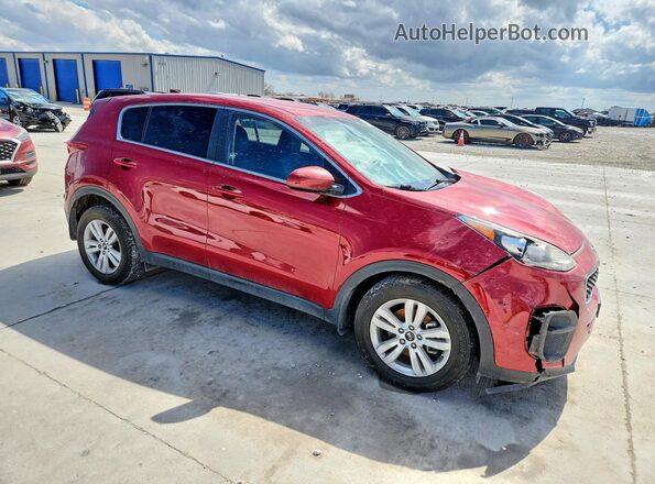 KNDPM3AC9K7623611 2019 KIA SPORTAGE Red Delantero derecho