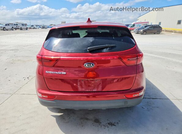 KNDPM3AC9K7623611 2019 KIA SPORTAGE Red Vista trasera