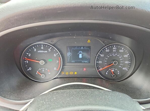 KNDPM3AC9K7623611 2019 KIA SPORTAGE Red Vista del cuadro de instrumentos