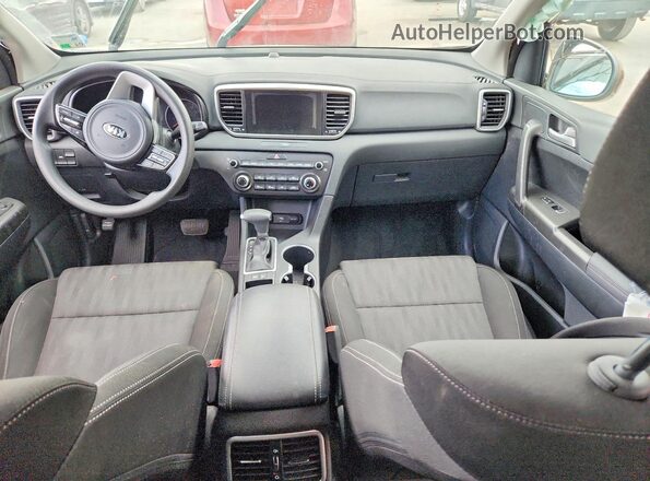 KNDPM3AC9M7888306 2021 KIA SPORTAGE Желто-коричневый Вид панели приборов
