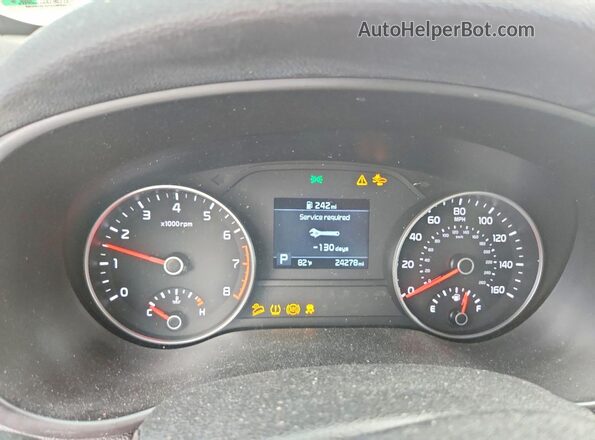 KNDPM3AC9M7888306 2021 KIA SPORTAGE Желто-коричневый Вид щитка приборов
