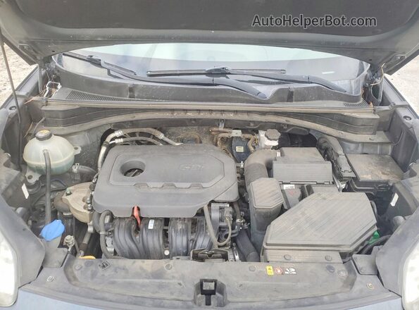 KNDPM3ACXK7579490 2019 KIA SPORTAGE Gray Vista del compartimento del motor