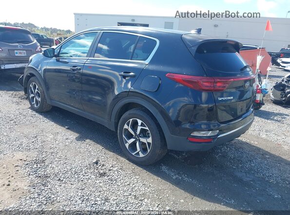 KNDPM3ACXM7843438 2021 KIA SPORTAGE Черный Задняя левая четверть