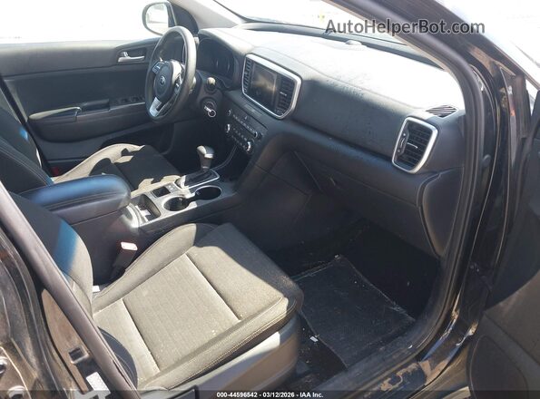 KNDPM3ACXM7843438 2021 KIA SPORTAGE Черный Вид салона спереди