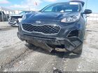 2021 Kia Sportage Lx Черный vin: KNDPM3ACXM7843438
