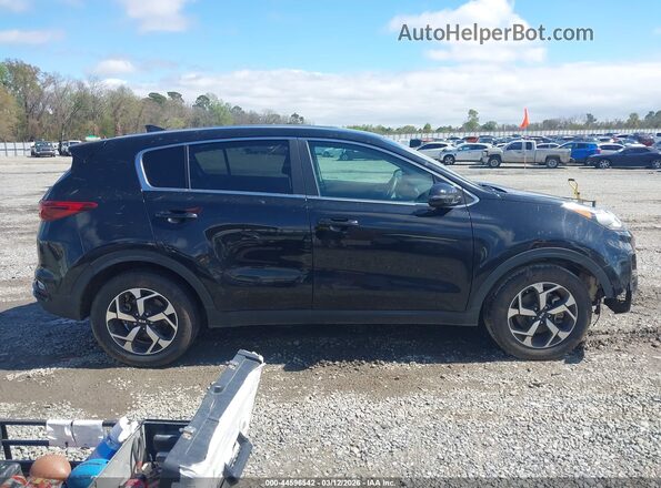 KNDPM3ACXM7843438 2021 KIA SPORTAGE Черный Вид задней части салона