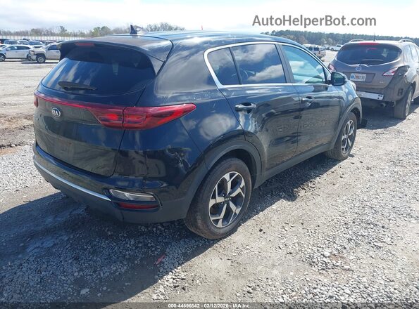 KNDPM3ACXM7843438 2021 KIA SPORTAGE Черный Задняя правая четверть