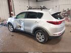 2019 Kia Sportage Lx Silver vin: KNDPMCAC0K7515619