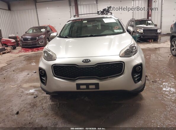KNDPMCAC0K7515619 2019 KIA SPORTAGE Silver Widok zestawu wskaźników