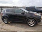 2017 Kia Sportage Lx Black vin: KNDPMCAC1H7225169