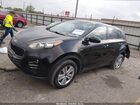 2017 Kia Sportage Lx Black vin: KNDPMCAC1H7225169