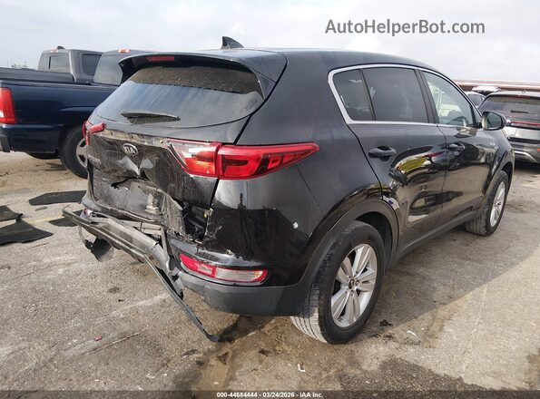 KNDPMCAC1H7225169 2017 KIA SPORTAGE Black Trasero derecho