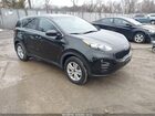 2019 Kia Sportage Lx Black vin: KNDPMCAC1K7613428