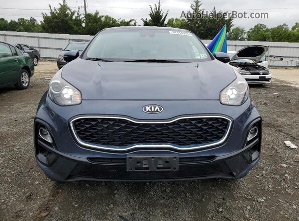 KNDPMCAC1N7965543 2022 KIA SPORTAGE Blue Vista frontal