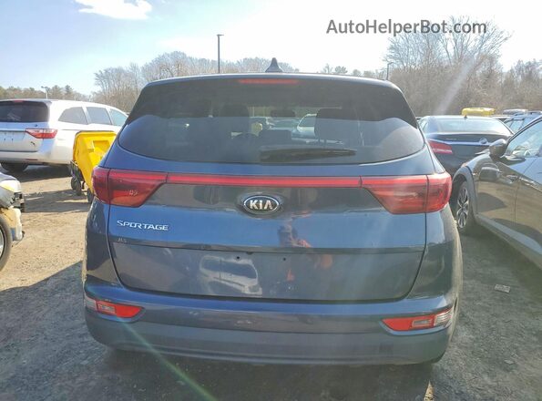 KNDPMCAC2H7188469 2017 KIA SPORTAGE Blue Вид ззаду