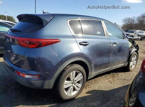 KNDPMCAC2H7188469 2017 KIA SPORTAGE Blue Задня права чверть