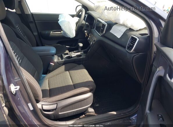 KNDPMCAC2L7644222 2020 KIA SPORTAGE Blue Вид салону спереду
