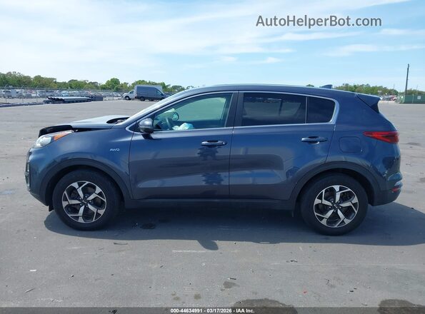 KNDPMCAC2L7644222 2020 KIA SPORTAGE Blue Панорамний вид салону 360°