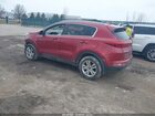 2017 Kia Sportage Lx Red vin: KNDPMCAC3H7102358