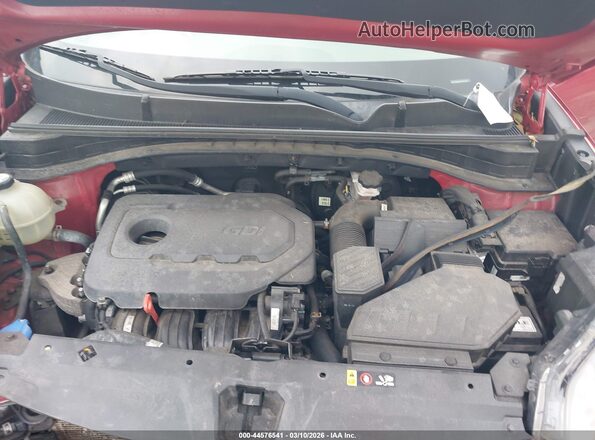 KNDPMCAC3H7102358 2017 KIA SPORTAGE Red Widok z tyłu