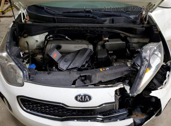KNDPMCAC3J7396141 2018 KIA SPORTAGE Белый Вид подкапотного пространства