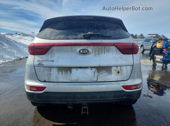 KNDPMCAC3K7550235 2019 KIA SPORTAGE Silver Вид ззаду
