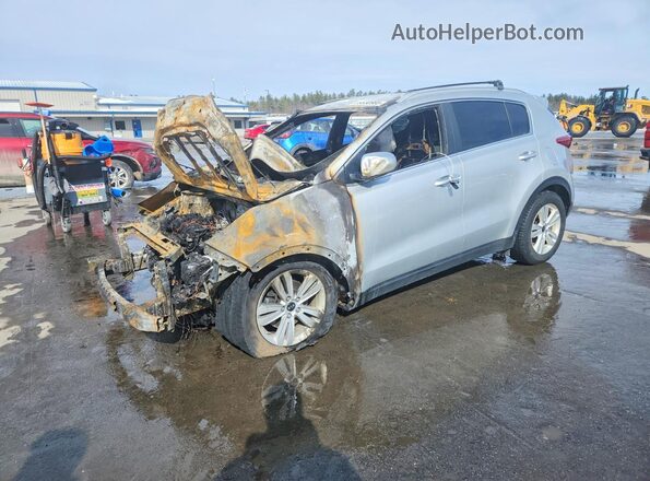 KNDPMCAC3K7550235 2019 KIA SPORTAGE Silver Передня ліва чверть