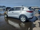 2019 Kia Sportage Lx Silver vin: KNDPMCAC3K7550235