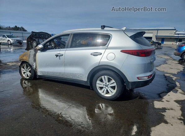 KNDPMCAC3K7550235 2019 KIA SPORTAGE Silver Задня ліва чверть