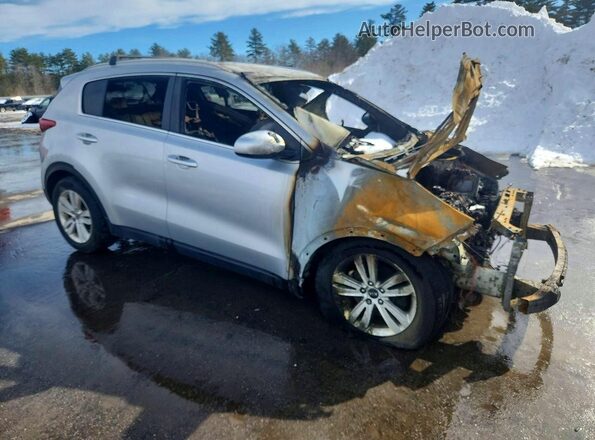 KNDPMCAC3K7550235 2019 KIA SPORTAGE Silver Передня права чверть
