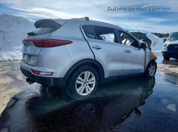 KNDPMCAC3K7550235 2019 KIA SPORTAGE Silver Задня права чверть