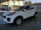2019 Kia Sportage Lx Белый vin: KNDPMCAC3K7609350 Damage: Hood, Dent(s) W/ Paint Dmg, 2 to 3 inches