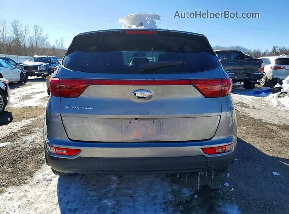 KNDPMCAC3K7621045 2019 KIA SPORTAGE Gray უკანა ხედი