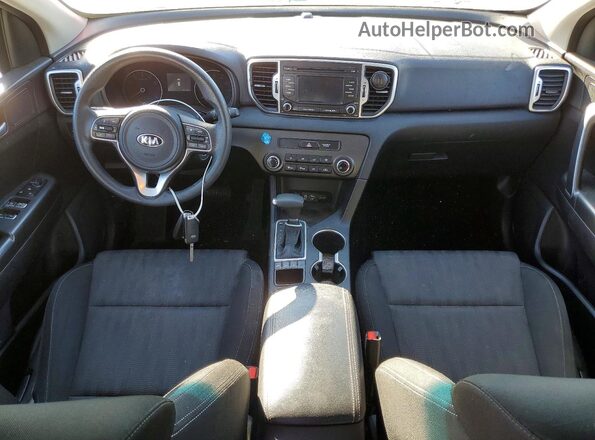 KNDPMCAC3K7621045 2019 KIA SPORTAGE Gray წინა პანელის ხედი